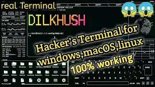 movies style terminal emulator for windows, macOS, linux | #short #shorts #hacker #hacking lockedYOU