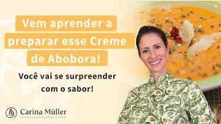 Aula de Culinária - Creme de Abóbora com Especiarias | Semana da Imunidade (Dia 3)