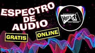 👉COMO HACER un ESPECTRO de AUDIO ONLINE || COMO CREAR un ESPECTRO DE AUDIO