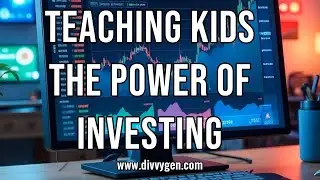 Teaching Kids the Power of Investing, accumulating shares for more dividends.
