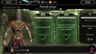 Taking Down Challenge Boss Pharaoh Ermac