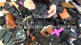 Selecting&nbsp;the Best Gun Holster for Your Needs