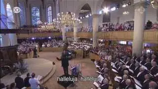Voor alle Heil'gen,Mannenkoor Edoza en Martini jongenskoor en samenzang