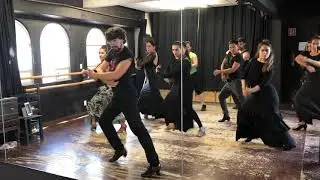 “Pienso en tu mirá” Rosalía Curso de danza española impartido por Pablo Egea