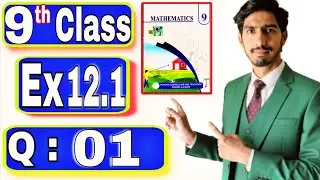 Class 9 Maths &ndash; Exercise 12.1 Q1 | Lower/Upper Limit, Mid-Point & Frequency Table (Urdu)