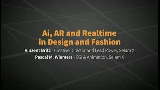 Digital Shapers Conference &ndash; AI, AR and Realtime in Design and Fashion