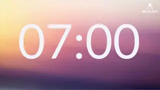7 minute timer | 420 second countdown | 07:00