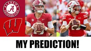 Alabama vs Wisconsin | 2025 College Football Prediction!
