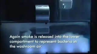 Dyson Airblade hand dryer smokebox test   Official Dyson video