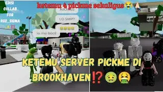 ✨GASENGAJA JOIN DI SERVER PICKME⁉️, mari kita saksikan menghadapi cewek pickme di Brookhaven🙄#roblox