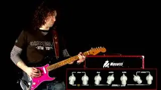 Demo of a custom Masotti X100M Modern 100w amp in Italian