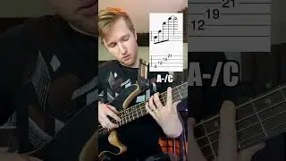12 Beautiful Tapping Chords For BASS #bassguitarlessons