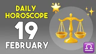 Libra horoscope today - February 19, 2026