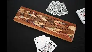 Our New Cribbage Boards With Peg Storage