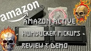 Amazon Active Humbucker Pickups Review & Demo