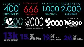 Evolution of Subscribers 21st Century Guilherme (2020-2025) (400-20k Subs)