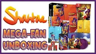 Shantae Limited Run Games Mega-Fan Bundle Switch Unboxing