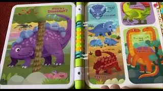 LeapFrog Touch & Learn Dinosaur Book