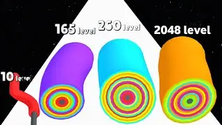 Layer Runner vs 2048 Run 3D - All Level Gameplay Walkthrough Android (Freepya, Max Level)