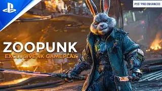 ZOOPUNK: новый игровой процесс | Брутальный экшен-RPG с кибер-животными, похожий на Black Myth и ...