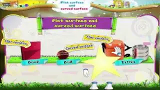 Learn Grade 3 - Maths -  Flat Surface & Curved Surface