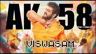 Viswasam First Look Poster Video - Thala 58| AjithKumar|Siva|Yuvan Shanker Raja|Sathya Jothi Film
