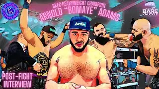 BKFC 25 Post Fight: Arnold 