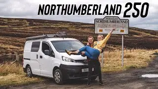 NORTHUMBERLAND 250 in a tiny van conversion