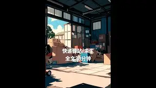 睡前小故事：快递驿站/求生 #瓜子二手车#末世文#末世生存#末日#高评分小说