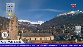 Aosta - Valle d'Aosta - meteo 1 febbraio 2026