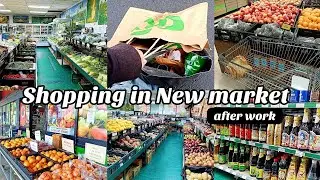 Shopping after work in New market | Woolworths & Asia store | asmr