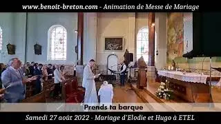 Prends ta barque - Animation Messe Mariage Rock Morbihan 56 - Benoît BRETON