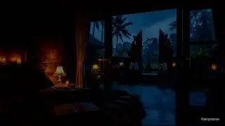 Rain Sounds for Sleeping - ASMR Rain and Thunder Sounds For Sleeping, Relaxing