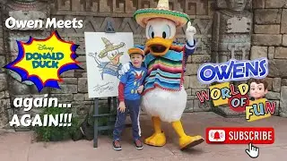 Owen meets Donald Duck, again... AGAIN!!!