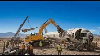 Inside the Aircraft Boneyard — Revealing the Factory’s Shockingly Massive Recycling Process!