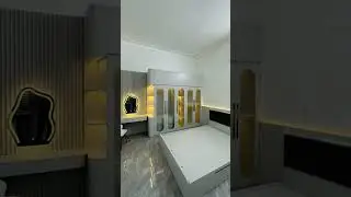 top 25 modular wardrobe interior design|| with dressing chandra kar mirror #modularinteriors #flatin
