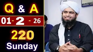 220_Public Q & A Session with Engineer Muhammad Ali Mirza on SUNDAY [ 1_2_2026 ], Jhelum Academy