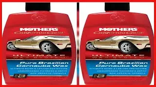Mothers Pure Brazilian Carnauba Wax For Deep Gloss And Long Lasting Paint Protection