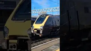 Cross Country Voyager Class 221123 Departing Stafford Railway Station
