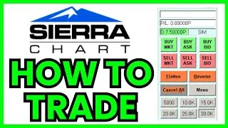 How To TRADE On Sierra Chart (QUICK & EASY) 2026