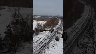 SM42-2104 jadąca luzem przemierza szlak Bydgoszcz Emillianowo - Bydgoszcz Wsch&oacute;d Towarowa
