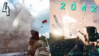 Battlefield Levolution Comparison - BF4 vs BF1 vs BF2042