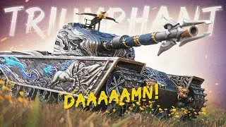 Mit Schwert zum Panzerkampf: Triumphant Schwarzmarkt Tag 3 [World of Tanks]