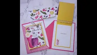 Fun Fold Friday: Diagonal Front Flip Fun Fold Card