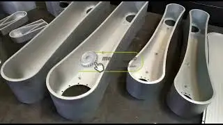 Brazo robot aluminio