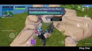 How to find Fortbyte #32 - accessible by wearing kyo back bling at the northern most point