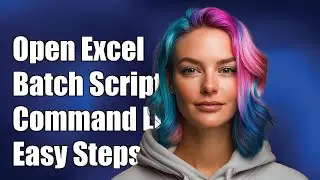 How to Open an Excel File with Batch Script and Command Line Arguments