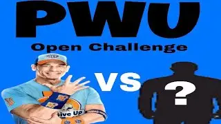 John Cena open challenge | PWU LIVE SHOW
