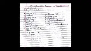 Cost Reconciliation Statement Format Class 12 || Complete Knowledge Of Cost Reconciliation