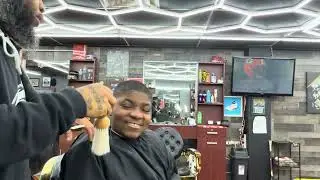 autistic kid STAYS CALM for full cut (roslyn parents trust this glenside barber with everything)